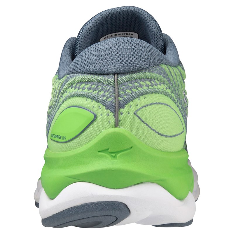 Mizuno WAVE Skyrise 4 Groen Blauw Grijs | KBOA0390