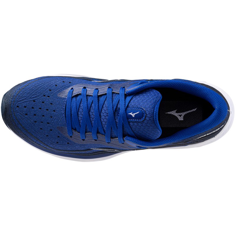 Mizuno WAVE Skyrise 5 Blauw Wit Zwart | IZJK6263