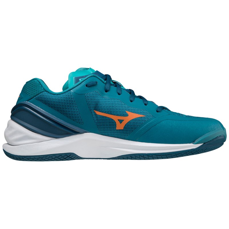 Mizuno WAVE Stealth Neo Blauw Groen | QDOB1948