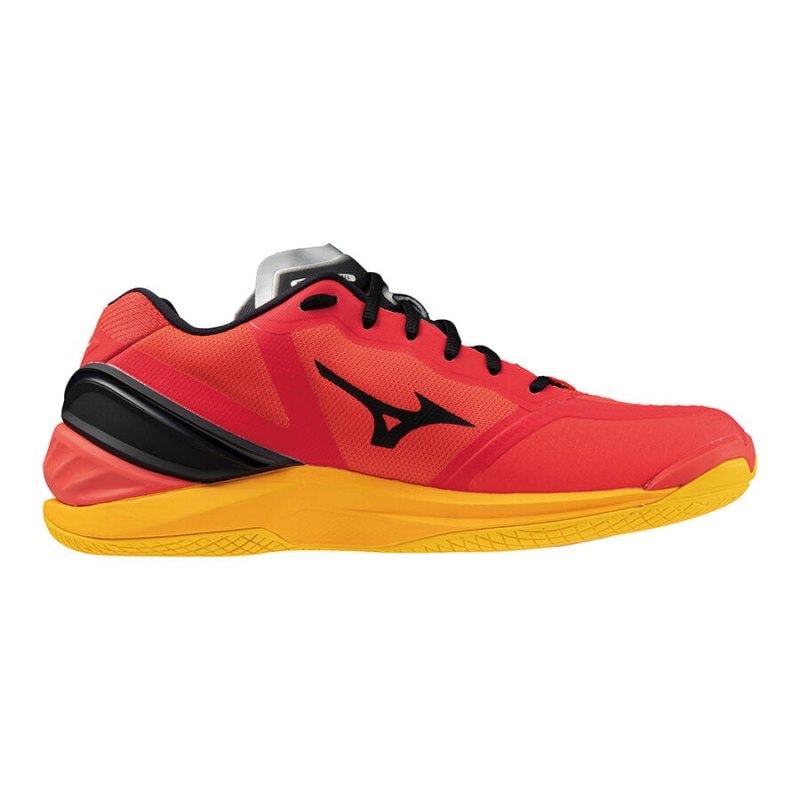 Mizuno WAVE Stealth Neo Rood Wit Oranje | YVMN9993