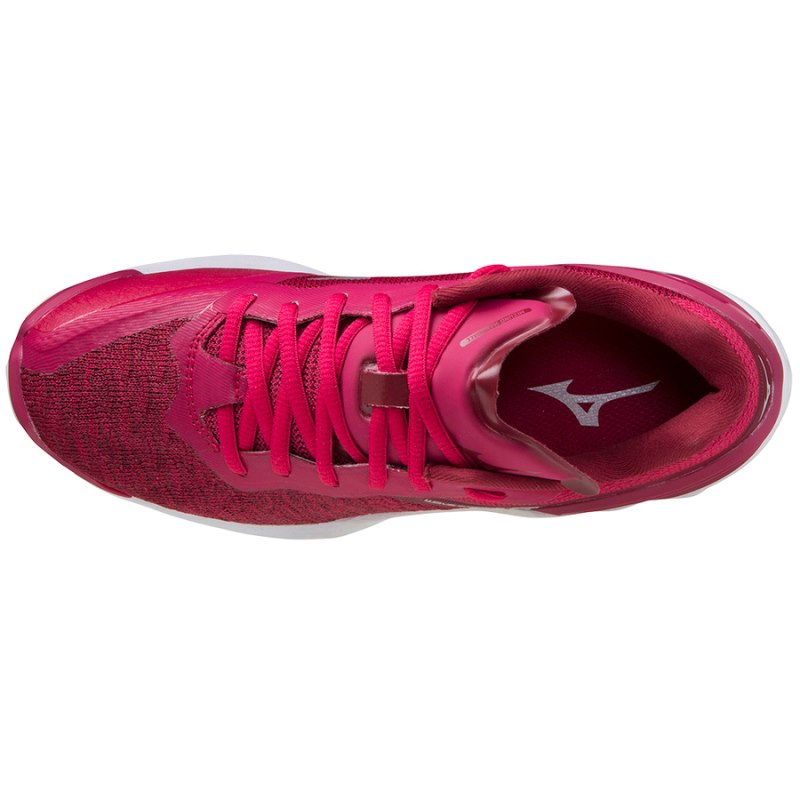 Mizuno WAVE Stealth Neo Rood Wit | MGVR7512