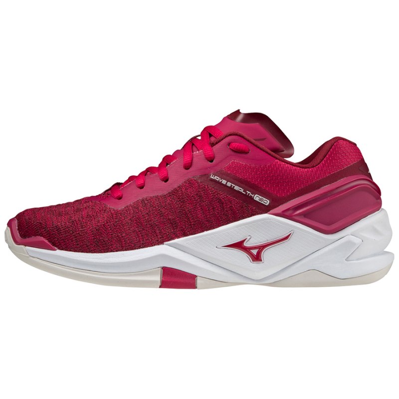 Mizuno WAVE Stealth Neo Rood Wit | MGVR7512