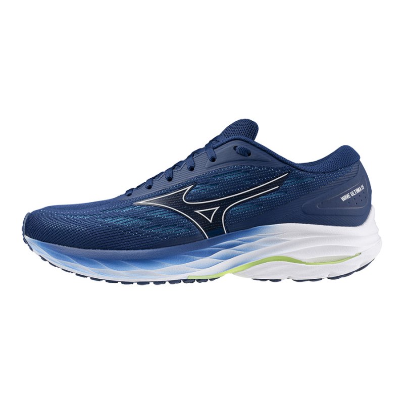 Mizuno WAVE Ultima 15 Donkerblauw Wit Blauw | GWQL8536