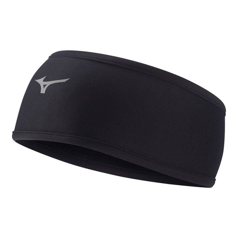 Mizuno Warmalite Headband Zwart | ARIC1772