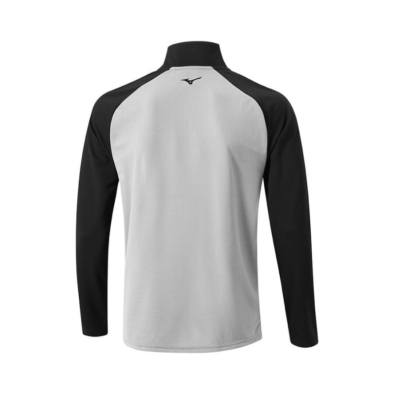 Mizuno Winter Breeze Bloc 1/4 Zip Grijs | FJRQ4953