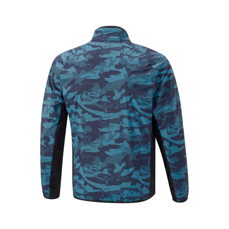 Mizuno Winter Stretch 1/4 Zip Blauw | SYWP6838