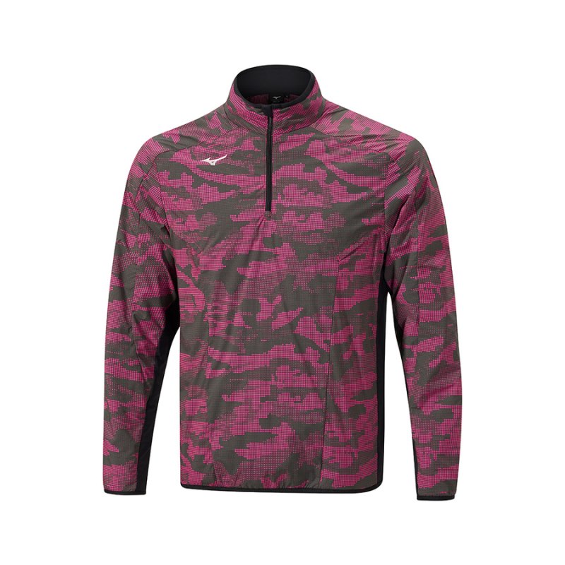 Mizuno Winter Stretch 1/4 Zip Roze | ZSJO4897