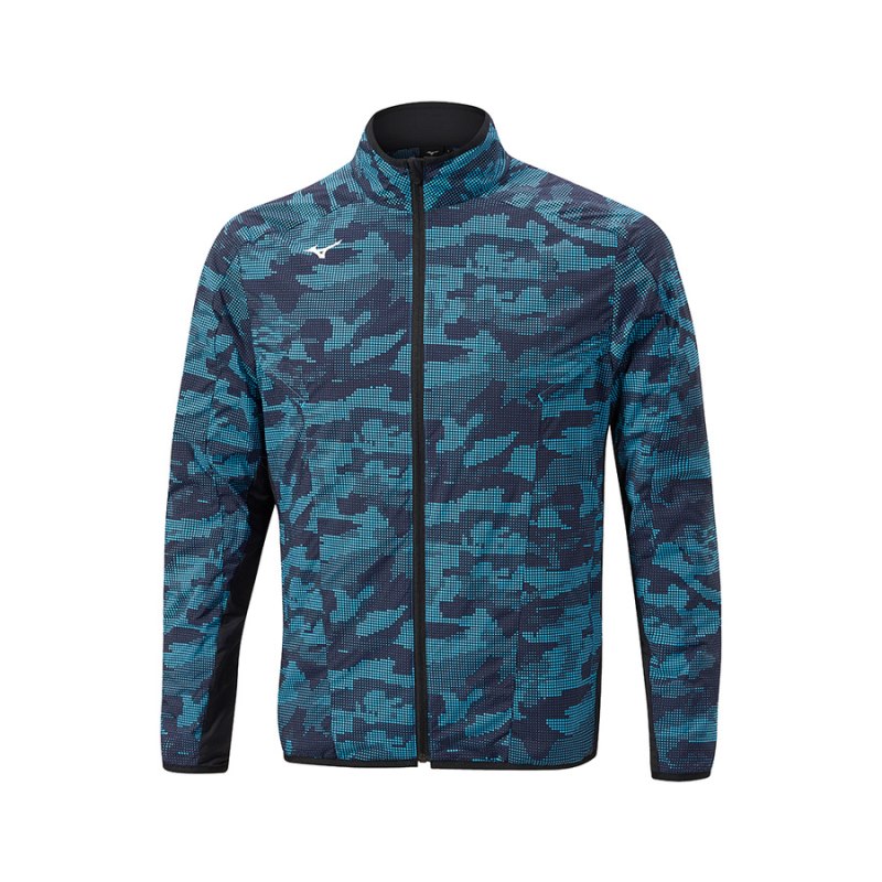 Mizuno Winter Stretch Full Zip Blauw | ZOPP5251