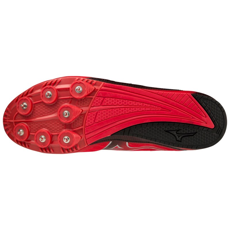 Mizuno X First 2 Rood Zwart Zilver | NXDD9780